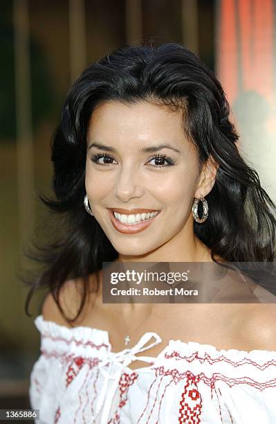 Actress Eva Longoria attends the screening of "Standing In The Shadows Of Motown" at Grauman's Egyptian Theatre on September 3, 2002 in Hollywood,...