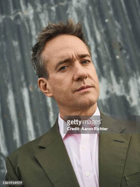 Actor Matthew Macfadyen is photographed for The Times Magazine on September 9, 2021 in New York City.