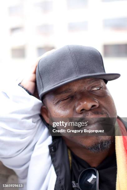 American rapper Bushwick Bill in May, 2015 in downtown Los Angeles, California.