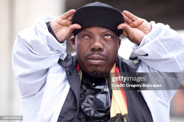 American rapper Bushwick Bill in May, 2015 in downtown Los Angeles, California.