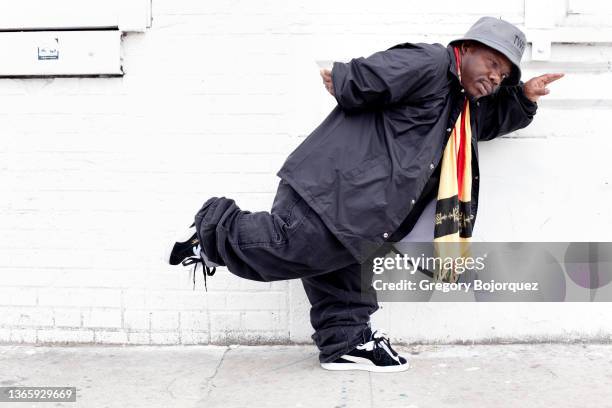 American rapper Bushwick Bill in May, 2015 in downtown Los Angeles, California.