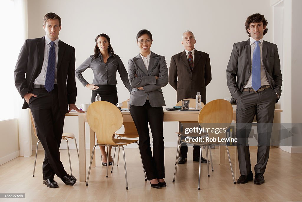 Business people in office