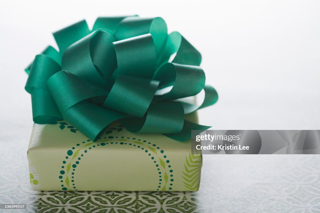 Studio shot of gift box