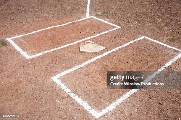 usa, arizona, baseball home plate - home base fotografías e imágenes de stock