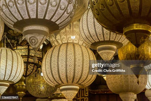 marrakesh, morocco - arabic ornament stock-fotos und bilder