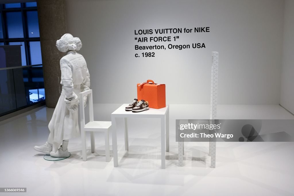 Louis Vuitton Nike Air Force 1 Auctions