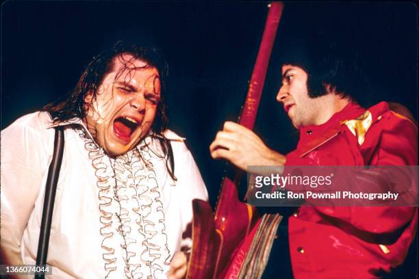 Meatloaf and Burce Kulick perfoming at The Tower Theater, Philadelphia, PA on April 17, 1978.