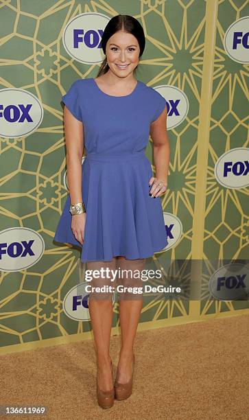 Actress Alexa Vega arrives at the 2012 FOX TCA All-Star Party at Castle Green on January 8, 2012 in Pasadena, California.