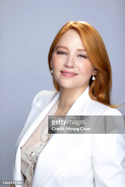 Actress Haley Bennett is photographed for Los Angeles Times on December 13, 2021 in Los Angeles, California. PUBLISHED IMAGE. CREDIT MUST READ: Myung...