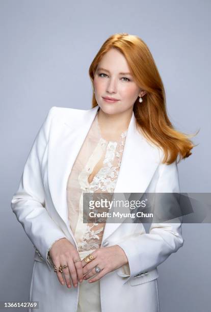 Actress Haley Bennett is photographed for Los Angeles Times on December 13, 2021 in Los Angeles, California. PUBLISHED IMAGE. CREDIT MUST READ: Myung...