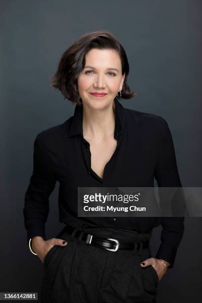 Actress and first time director Maggie Gyllenhaal is photographed for Los Angeles Times on November 7, 2021 in Los Angeles, California. PUBLISHED...