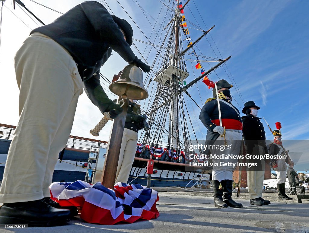 USS Constitution change of command ceremony