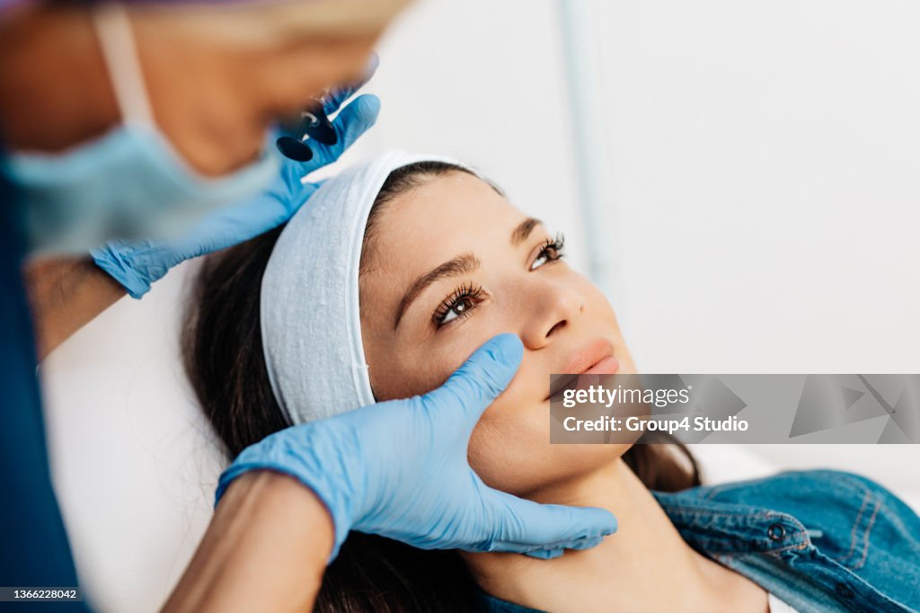 Facial aesthetics surgery treatment