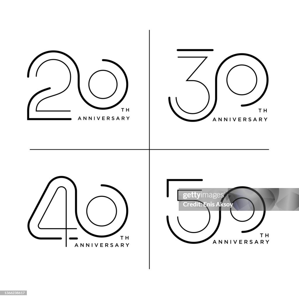 Anniversary Logotype Design