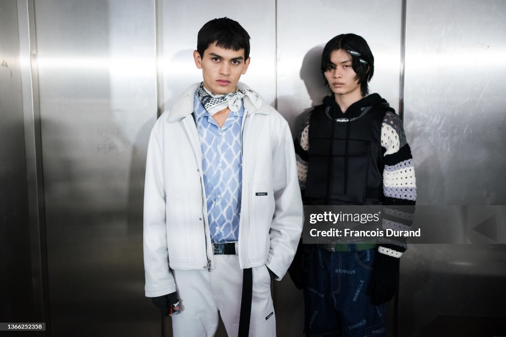 NAHMIAS : Backstage - Paris Fashion Week - Menswear F/W 2022-2023
