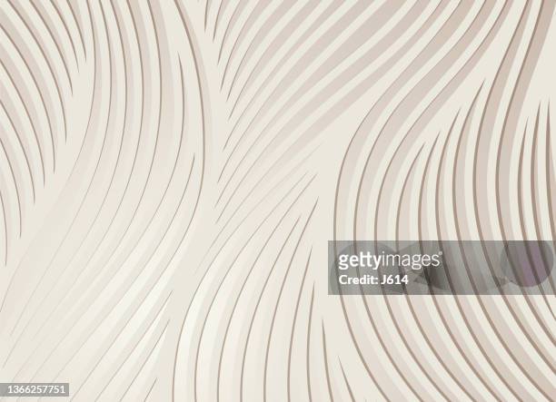 abstract flow doodle background - beige stock illustrations
