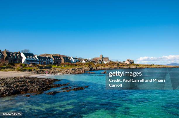 isle of iona - mull stockfoto's en -beelden