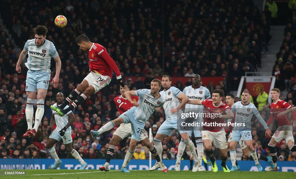 Manchester United v West Ham United - Premier League