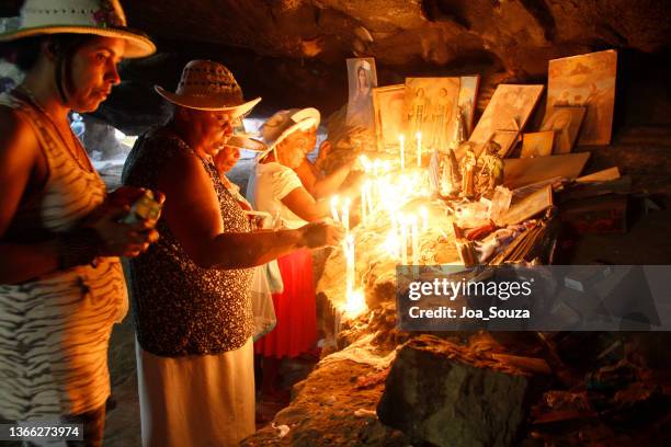 pilgrimage in bom jesus da lapa - the last supper stock pictures, royalty-free photos & images