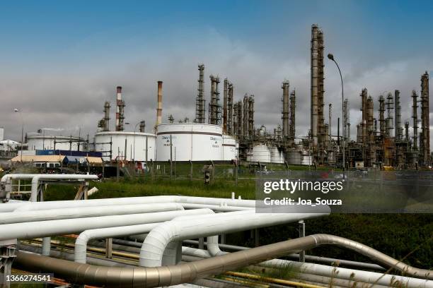 braskem factory in bahia - petrobras stock pictures, royalty-free photos & images