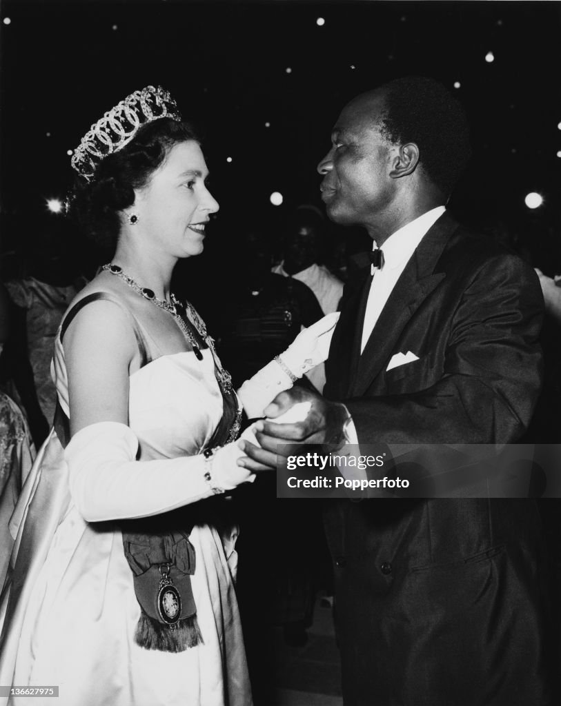 Queen Dances With Nkrumah