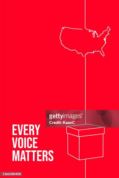 united states of america presidential election. vote concept design. vector stock illustration - vertical stripes stock illustrations