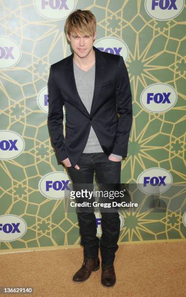 Actor Chord Overstreet arrives at the 2012 FOX TCA All-Star Party at Castle Green on January 8, 2012 in Pasadena, California.