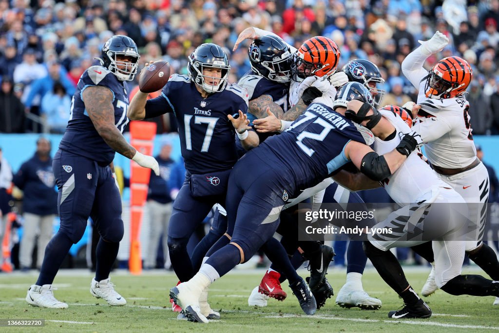 AFC Divisional Playoffs - Cincinnati Bengals v Tennessee Titans