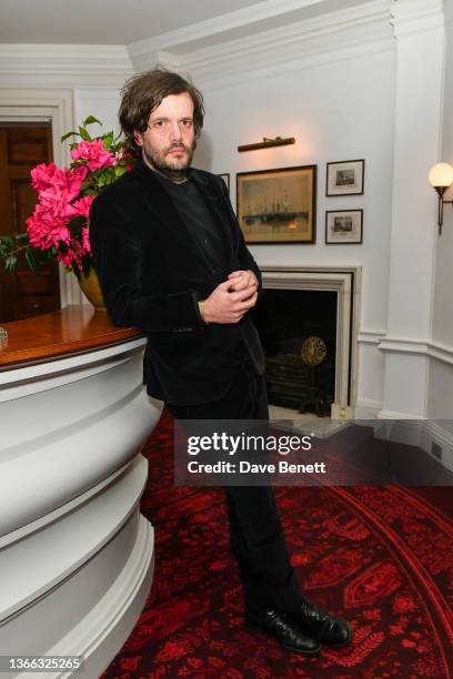 Jamie Reynolds attends Ned's Club Burns Supper at The Ned on January 22, 2022 in London, England.