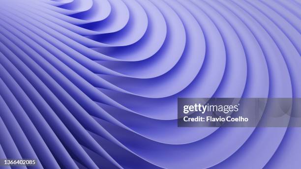 layered round surfaces abstract background - crescere foto e immagini stock