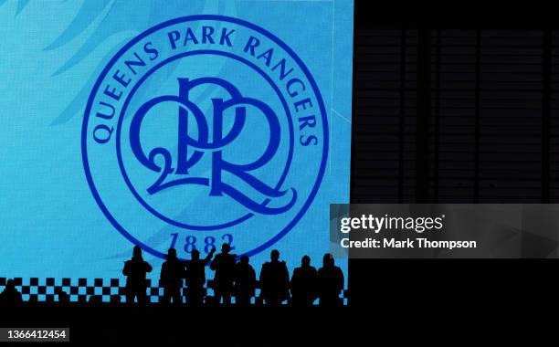 Queens Park Rangers fans look on during the Sky Bet Championship match between Coventry City and Queens Park Rangers at The Coventry Building Society...