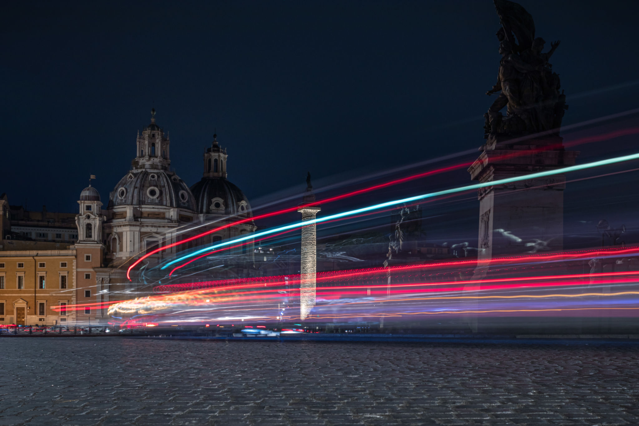 rome night lights
