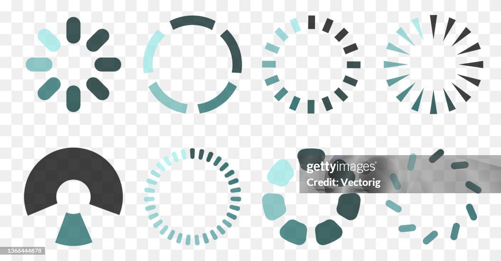 Transparent Load Icon Vector Image High-Res Vector Graphic - Getty Images