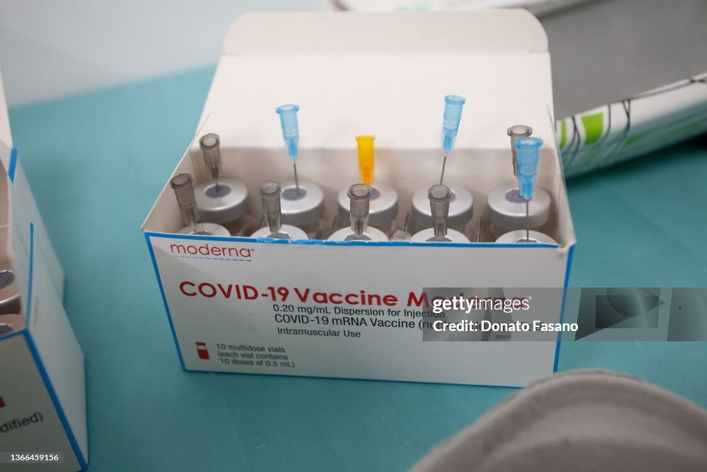 Covid 19 Vaccination Centre In Fiera Del Levante