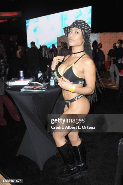 Kira Noir attends X3 Expo Day1 held at Hollywood Palladium on January 7, 2022 in Los Angeles, California.