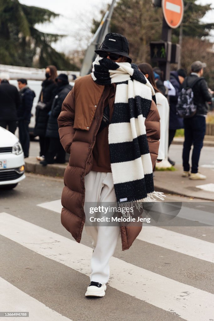 Street Style Day Five - Paris Fashion Week - Menswear F/W 2022-2023