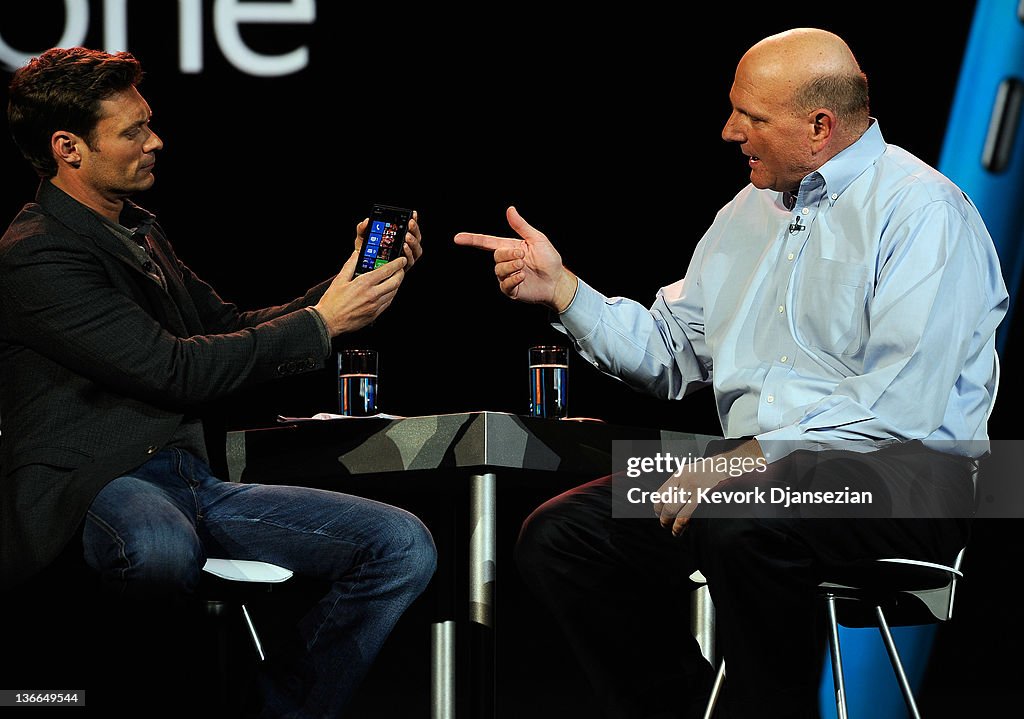 Microsoft CEO Steve Ballmer Opens 2012 Consumer Electronics Show