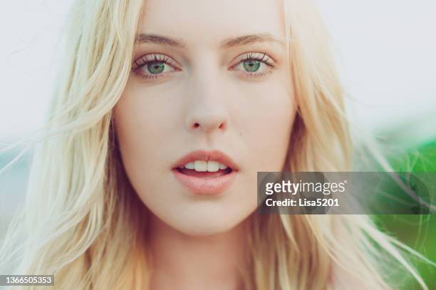 4,270 Blonde Hair Green Eyes Photos and Premium High Res Pictures - Getty  Images
