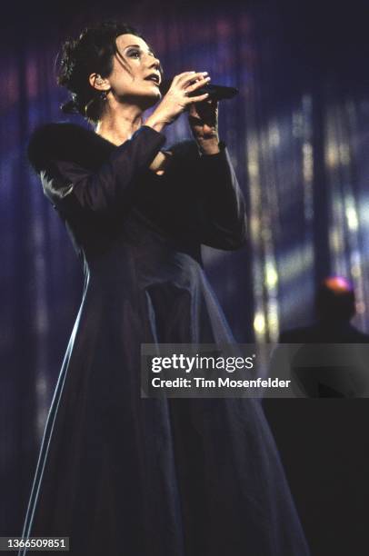 Amy Grant performs at San Jose Arena on December 19, 1999 in San Jose, California.