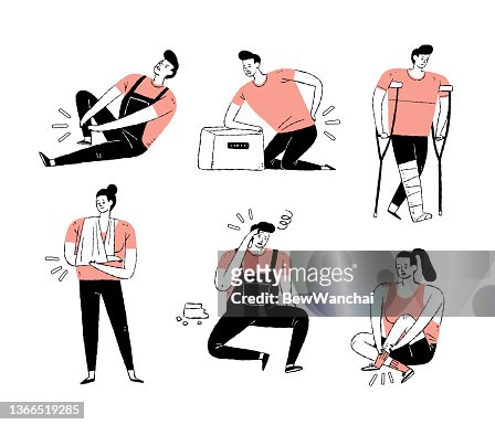 43 Men Back Pain Cartoon High Res Illustrations - Getty Images