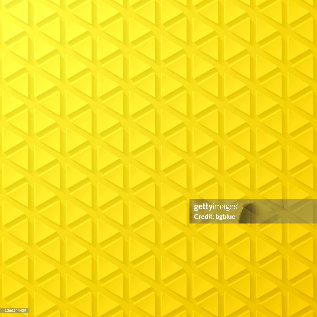 Abstract Yellow Background Geometric Texture High-Res Vector Graphic ...