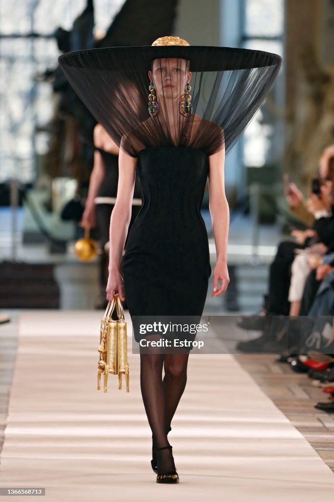 Schiaparelli : Runway - Paris Fashion Week - Haute Couture Spring/Summer 2022