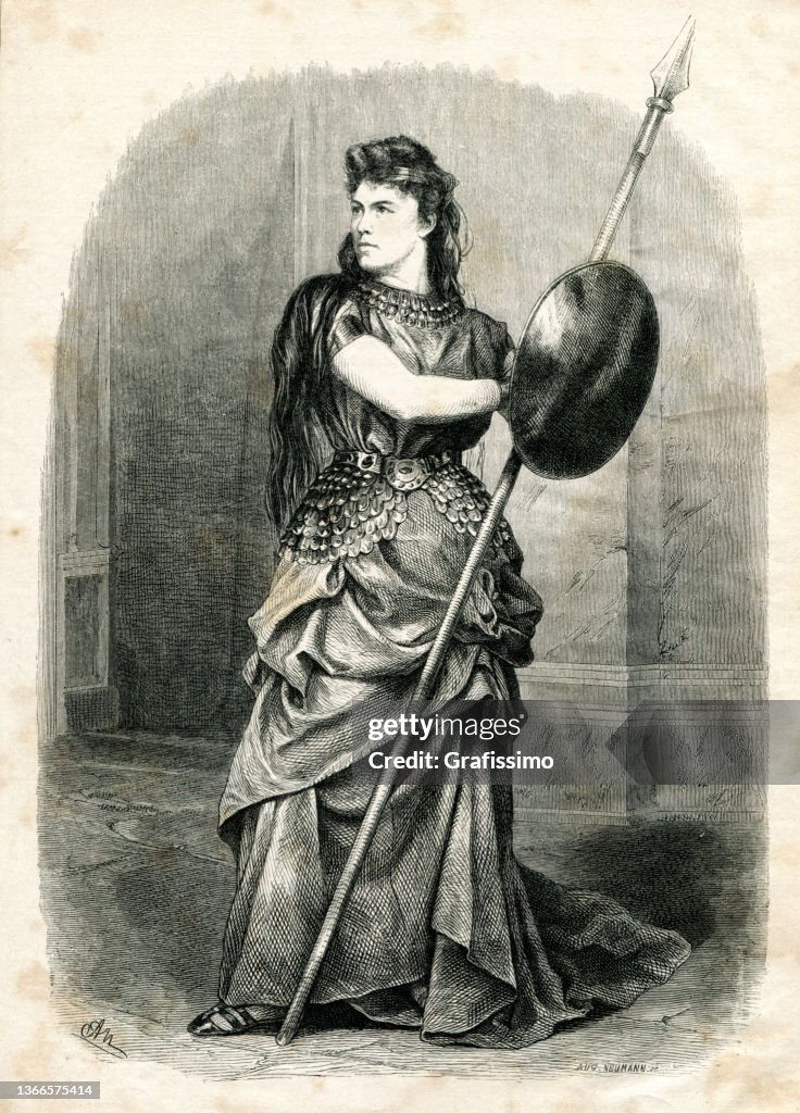 Germanic heroic female character Brunhilda