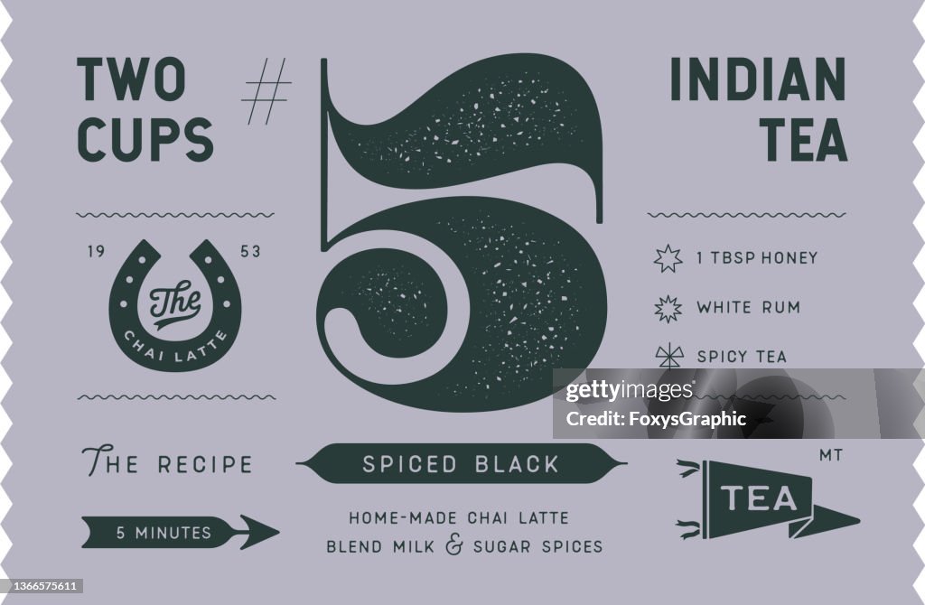 Generic Tea Tag Tea Tag Label Modern Tag Label For Brand High-Res Vector Graphic ...