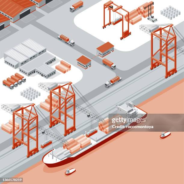 Isometric Port Photos and Premium High Res Pictures - Getty Images