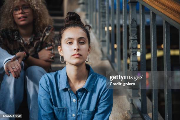 young woman in berlin at subway station in berlin - berlin subway stock pictures, royalty-free photos & images