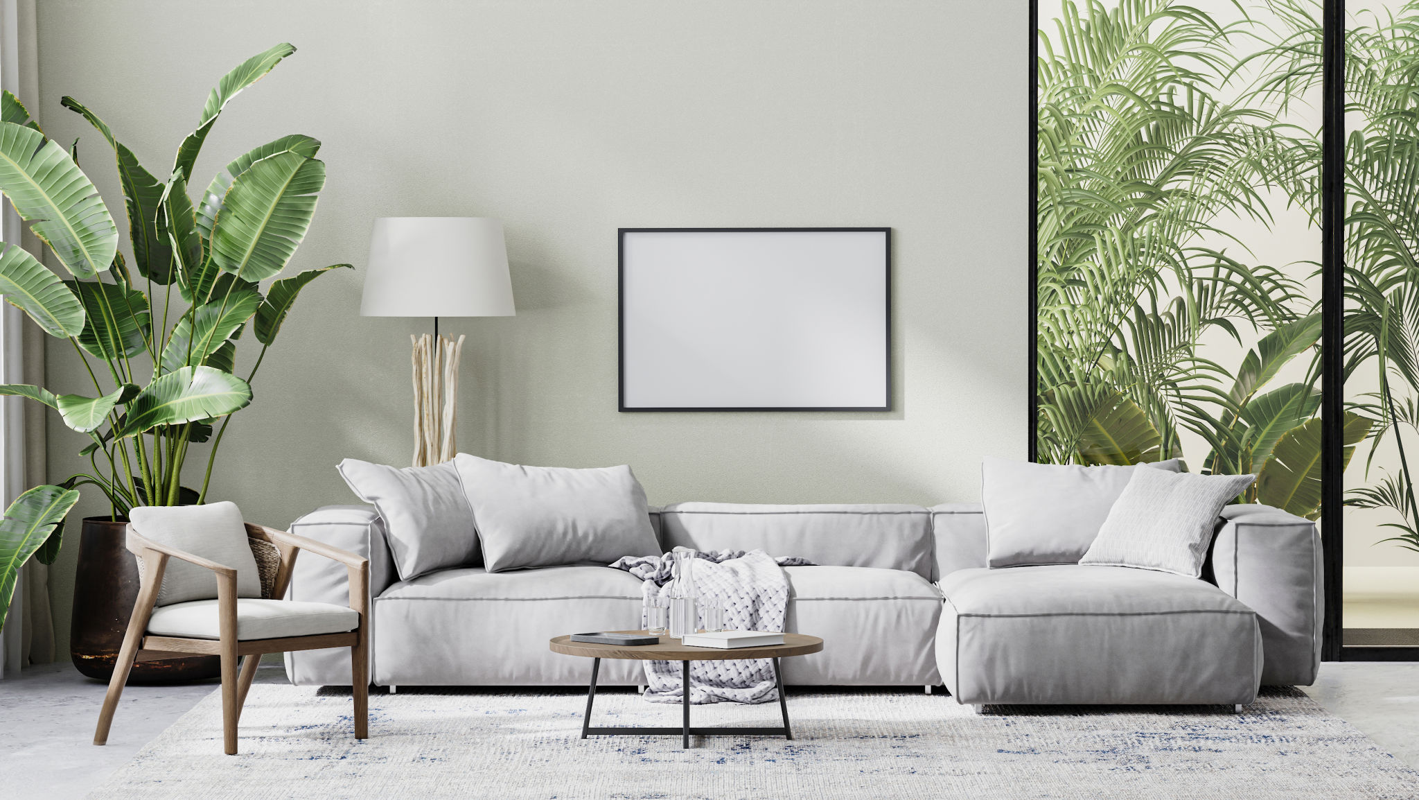 tropical interior