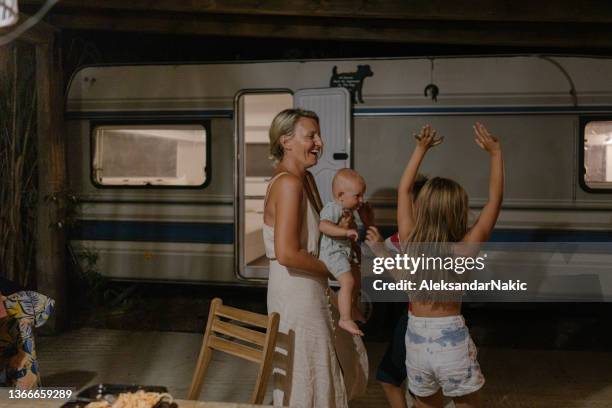 campervan summer nights - opening night of bb forever brigitte bardot the legend stockfoto's en -beelden