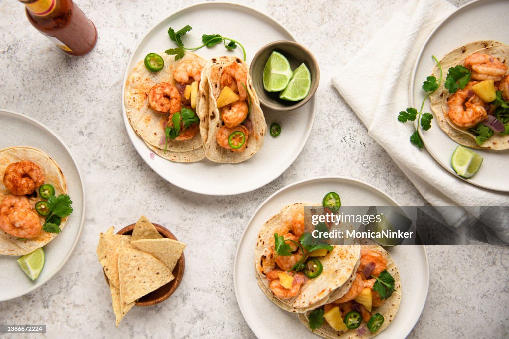 Shrimp tacos