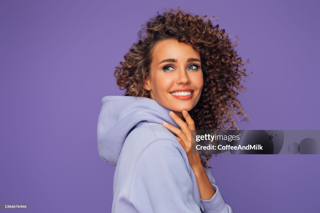 Portrait Of A Young Emotional Woman HighRes Stock Photo Getty Images